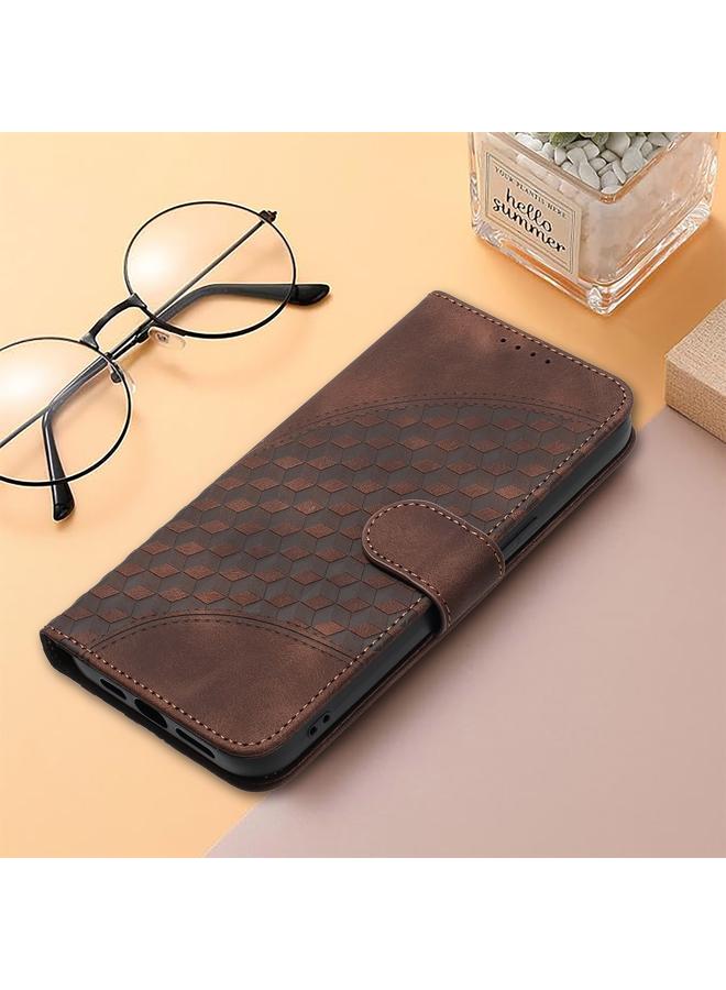 اس-توب جراب جلدي لهاتف Infinix Hot 40 منقوش عليه رأس فيل مع حبل تعليق - Image 2