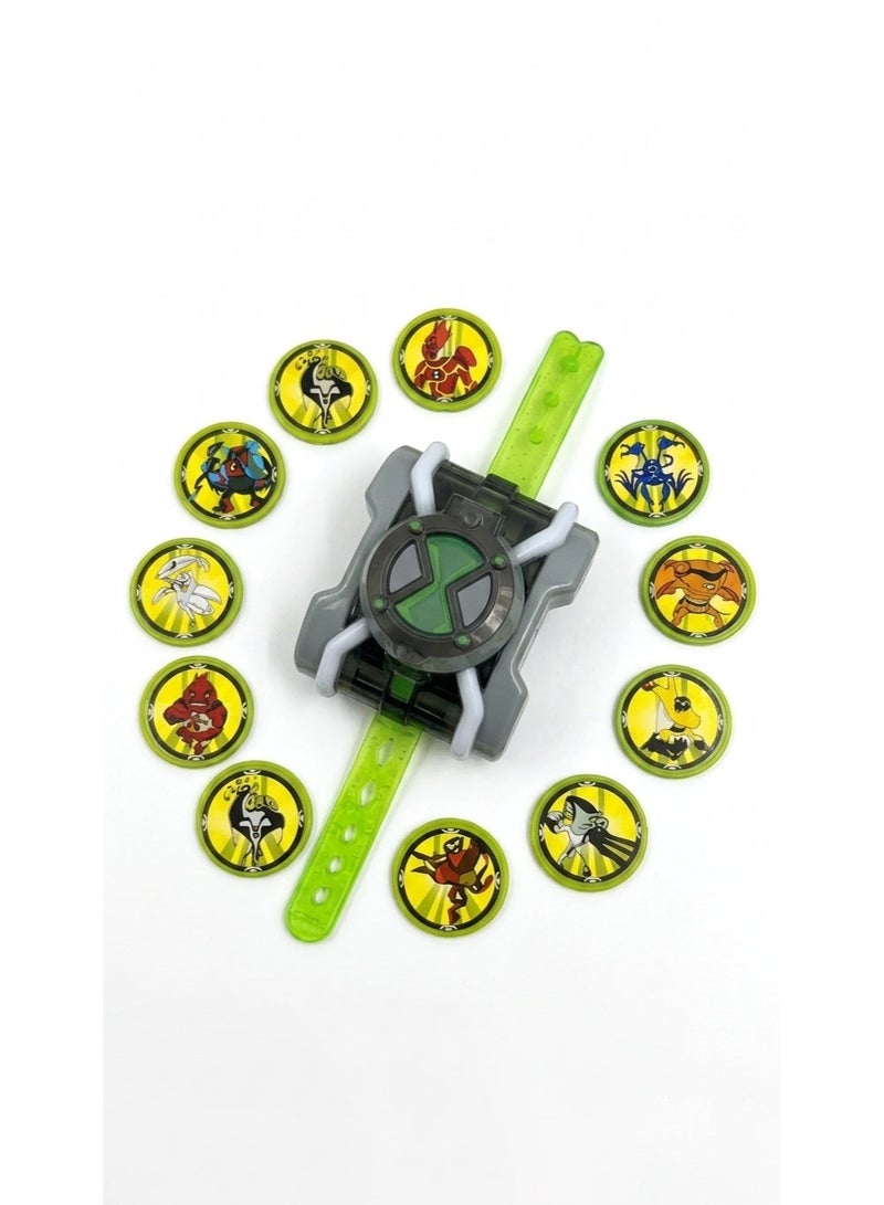 Ben 10 Omnitrix Interactive Roleplay Set with Alien Discs - Image 2