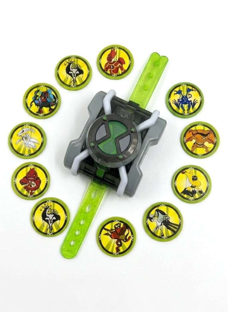 Ben 10 Omnitrix Interactive Roleplay Set with Alien Discs - Image 1