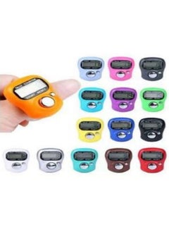 Generic Digital Finger Counter - Electronic Tasbeeh Ring - Finger Ring - Tally Counter - Electronic Rosary - Multi-Use - Multi-Color - 1 pcs 