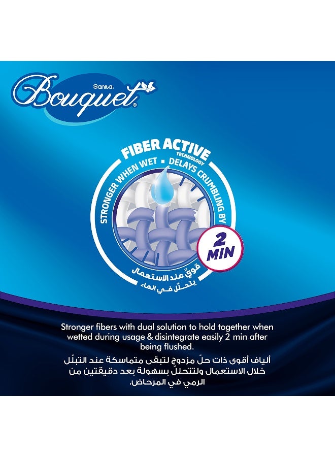 Sanita Bouquet Toilet Paper 4 Roll 2 Ply 200 Sheets - Image 2