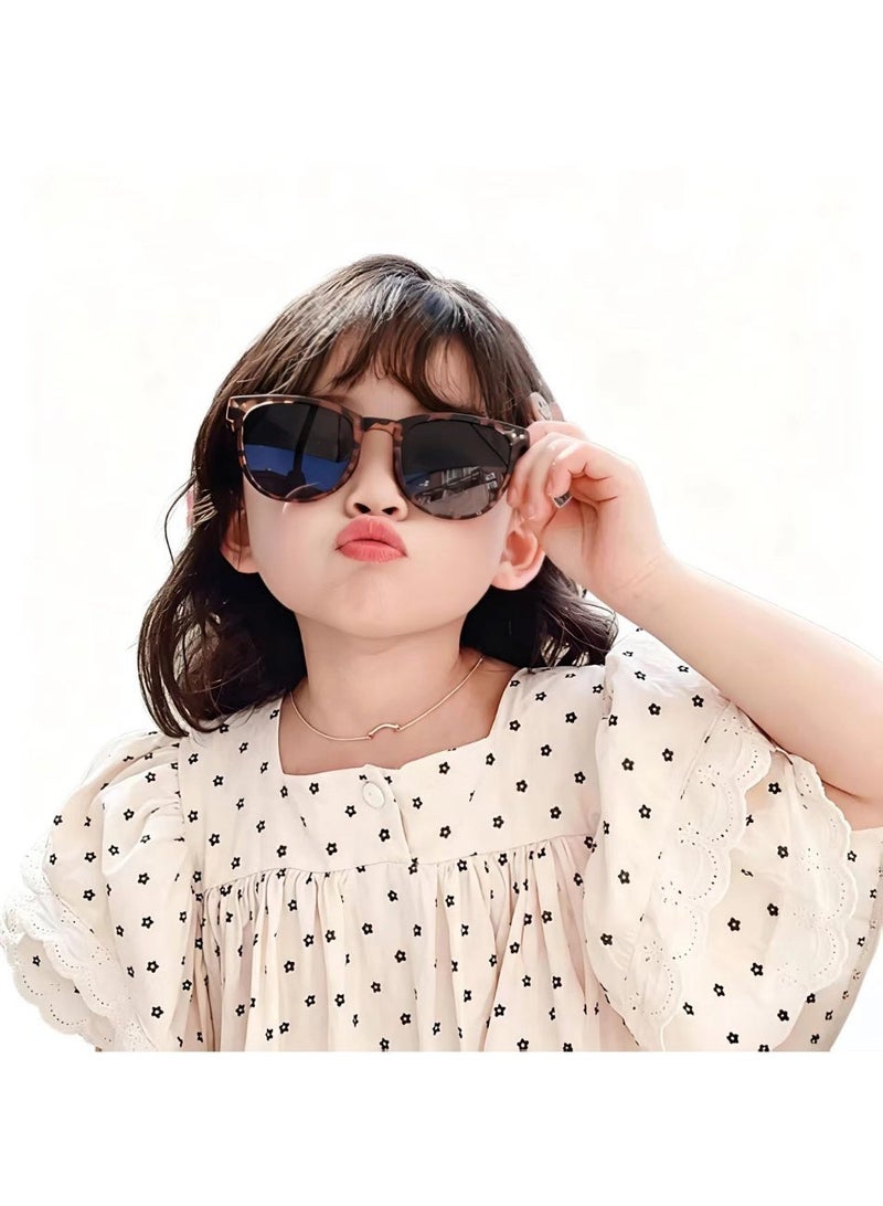 Kids Sunglasses UV400 Protection, Flexible & Stylish Shades for Boys & Girls - Image 2