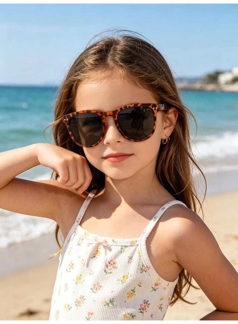 Kids Sunglasses UV400 Protection, Flexible & Stylish Shades for Boys & Girls - Image 1