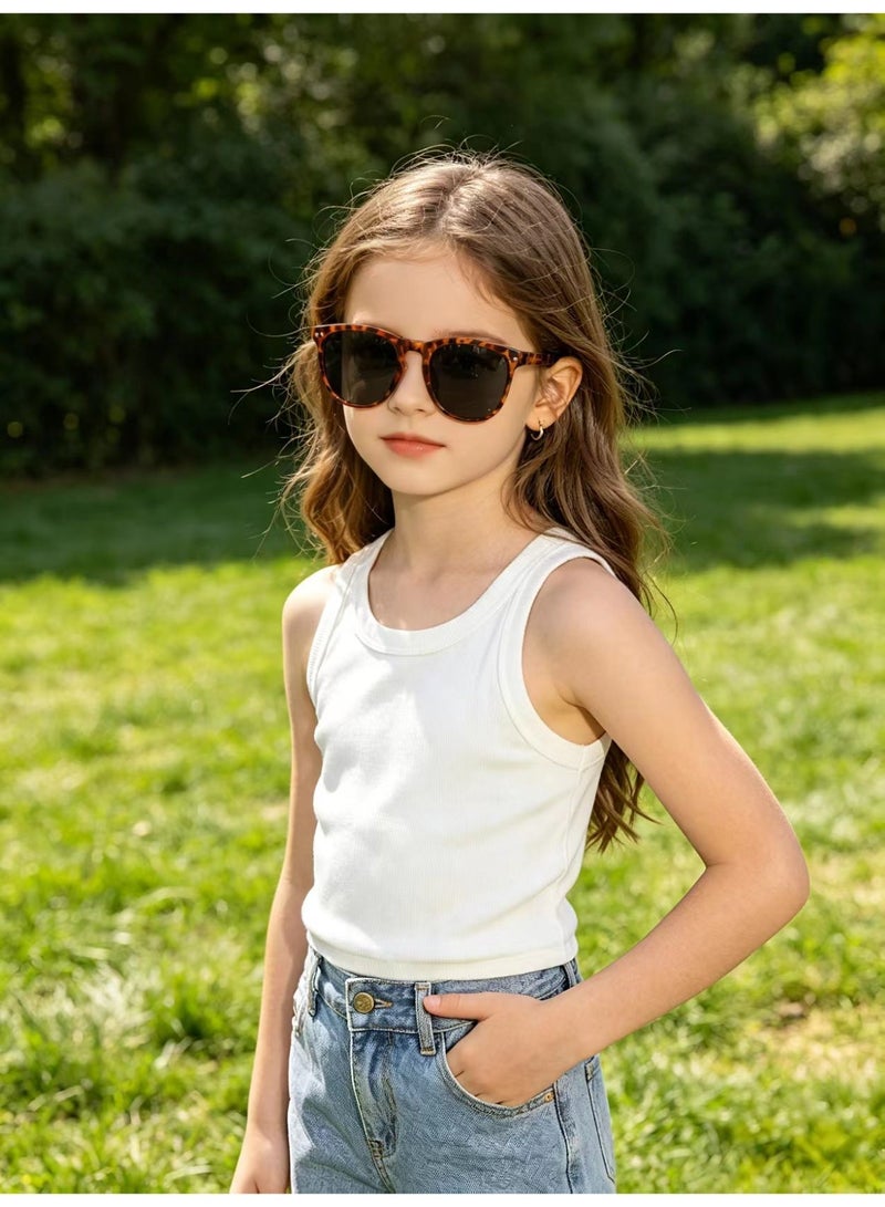 Kids Sunglasses UV400 Protection, Flexible & Stylish Shades for Boys & Girls - Image 4