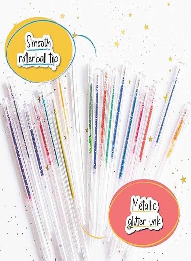 A Brighter Year + Grabie Color the Cosmos 18 Glitter Gel Pens - Image 2
