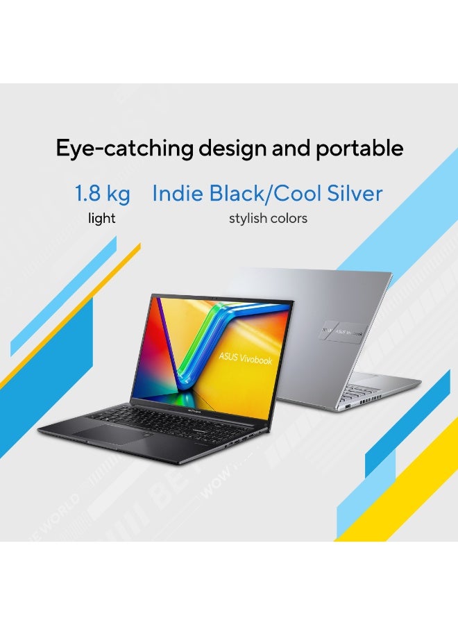 ASUS Vivobook 16 Laptop With 14 Inch WUXGA (1920x1200) Display, Core Ultra 7 255H Processor/16GB RAM DDR5/512GB SSD/Intel Arc Graphics /Windows 11 Home/ Cool Silver Cool Silver - Image 5