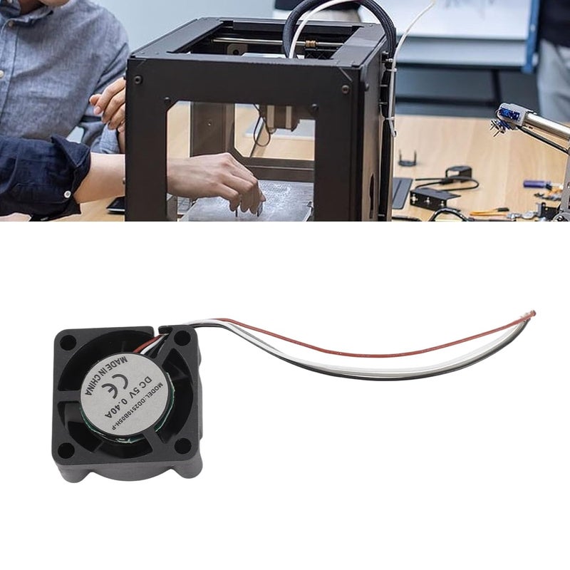 3D Printer Cooling Fan DC5V 2W 0.4A for Bambu Lab Series, High Speed 17000RPM, Low Noise Extruder Hot End Cooling Fan - Durable ABS, Easy Installation, Ideal for 3D Printer - Image 5