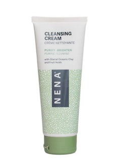 Natural Face Wash For Dry Skin Gentle Exfoliating & Anti Aging Facial Cleanser For Women With Glycolic Acid And Glacial Clay Ewg Verified 3.5 Oz.