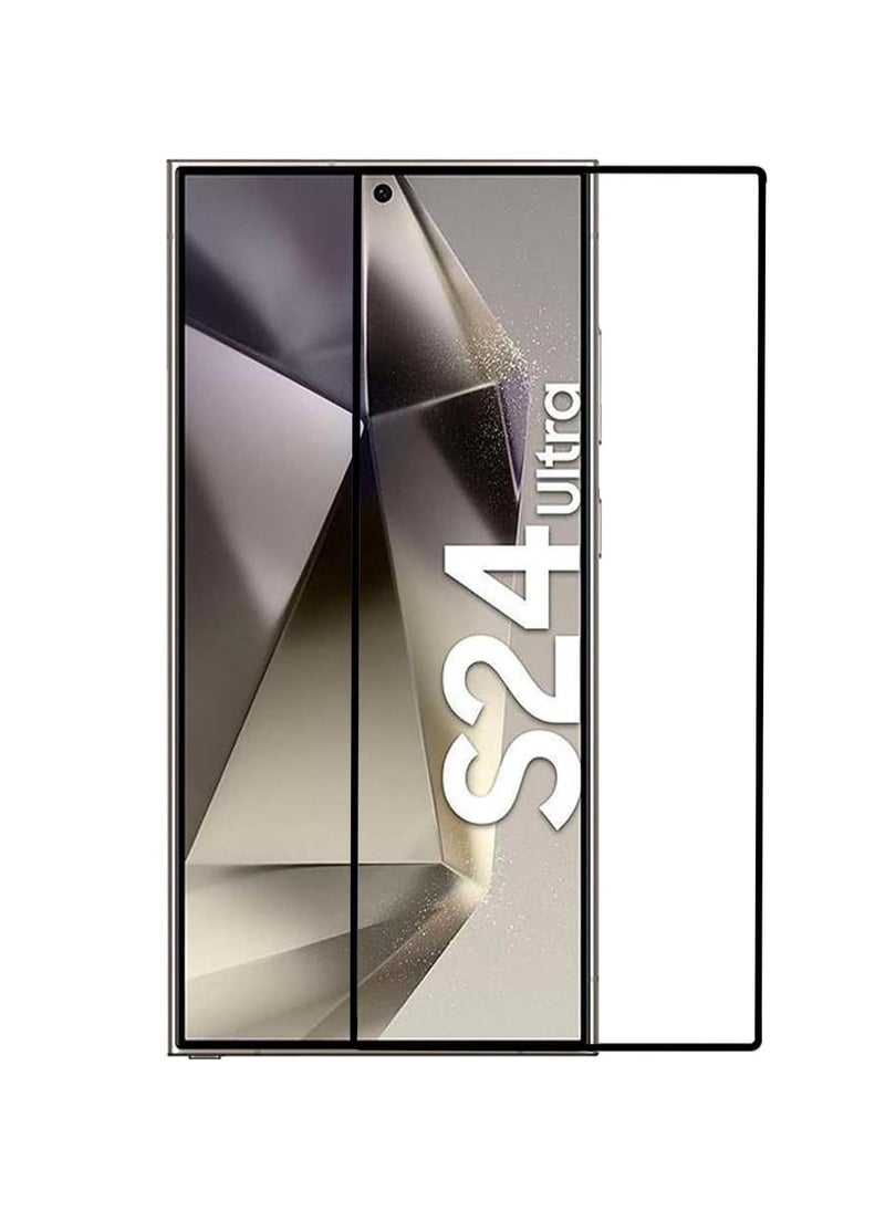 Generic Screen Protector for Samsung Galaxy S24 Ultra 5G, Tempered Glass Screen Saver Premium HD Protective, Scratch Resistant, NO-Bubble, 9H Hardness, Full Coverage Film for Samsung S24 Ultra  - Image 1