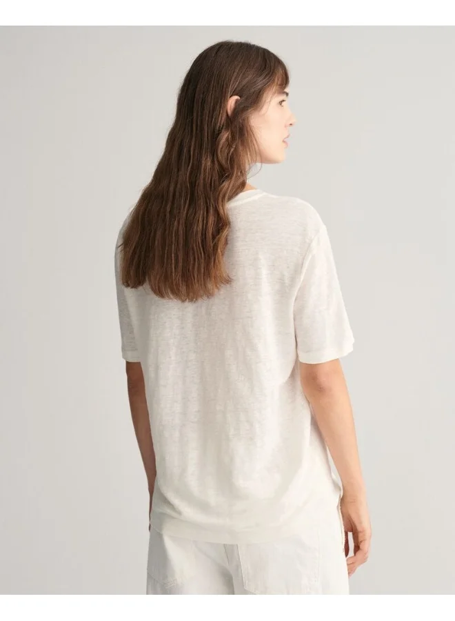 غانت Gant Linen T-Shirt