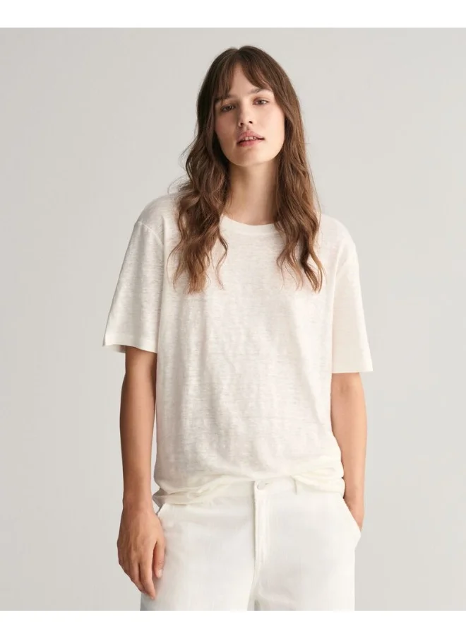 غانت Gant Linen T-Shirt