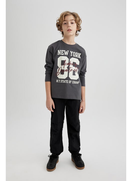 Boy Jogger Parachute Pants