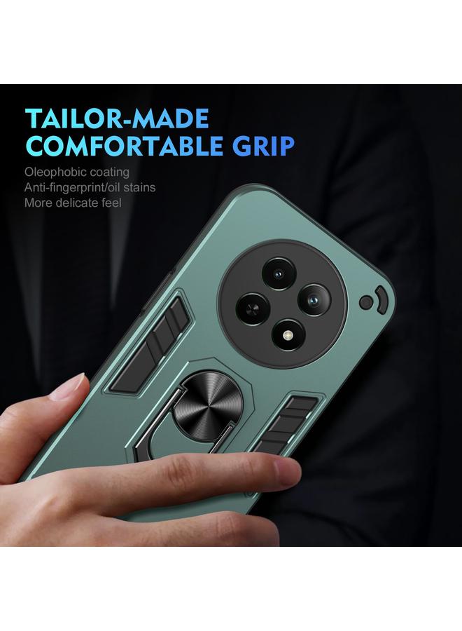 S-TOP Case For Realme 12 5G Shockproof Metal Ring Holder Phone Case - Image 5