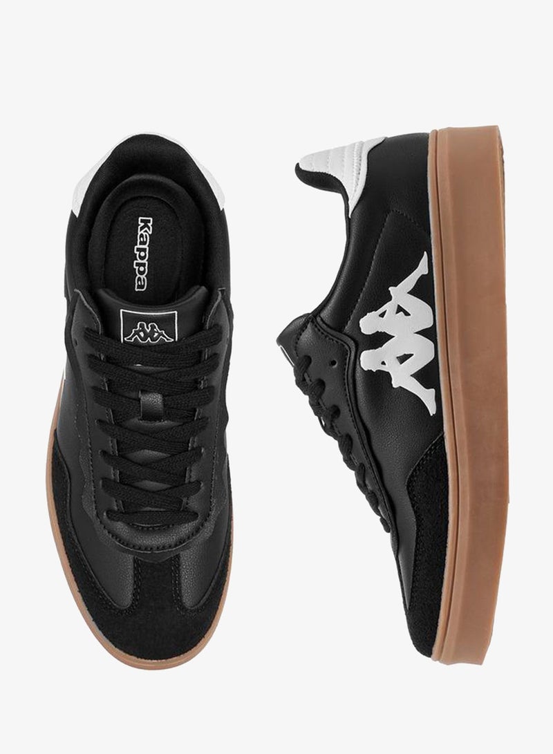 Kappa Women'S Logo Embossed Sneakers With Lace-Up Closure - Image 3