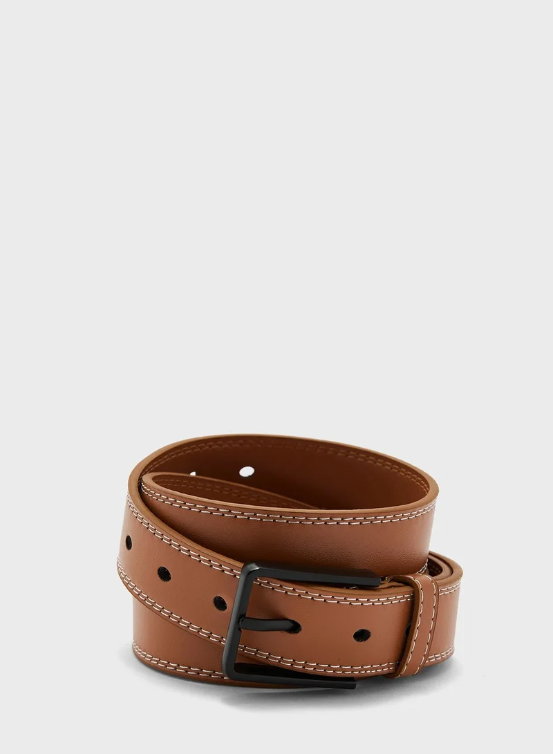Seventy Five Casual Faux Leather Belt