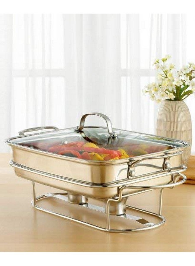 Cuisinart Cuisinart 7BSRT-31 Classic Entertaining Collection 12-Inch, 5-Quart Stainless Rectangular Buffet Server, Silver  - Image 3
