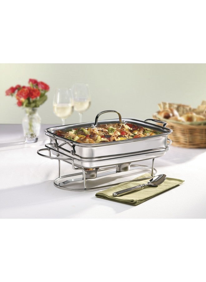 Cuisinart Cuisinart 7BSRT-31 Classic Entertaining Collection 12-Inch, 5-Quart Stainless Rectangular Buffet Server, Silver  - Image 2