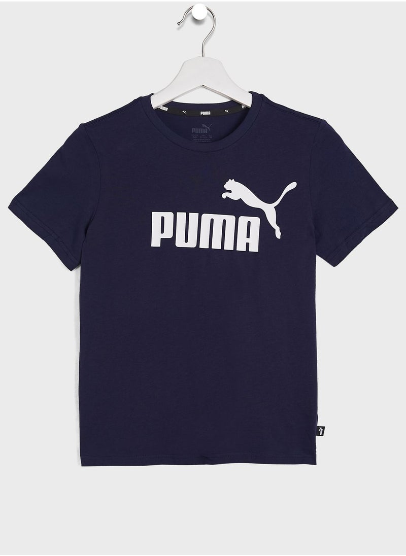 PUMA - Kids Essential Logo T-Shirt - Image 1