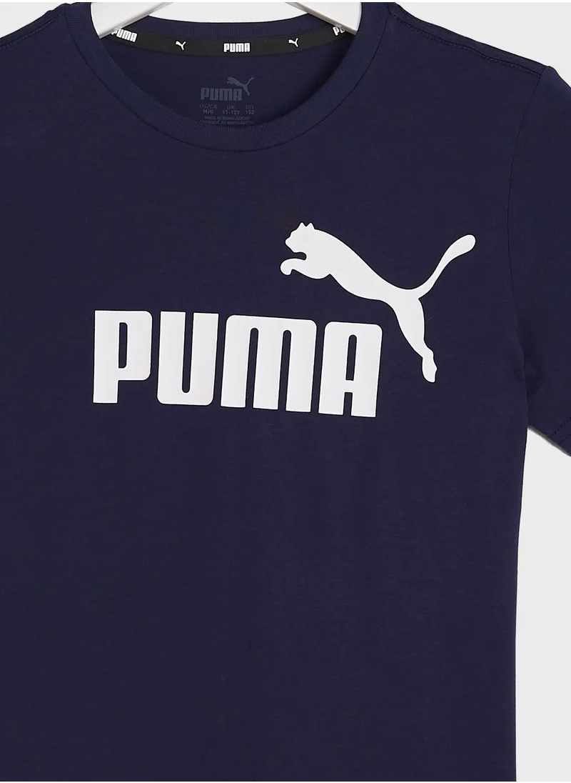 PUMA Kids Essential Logo T-Shirt