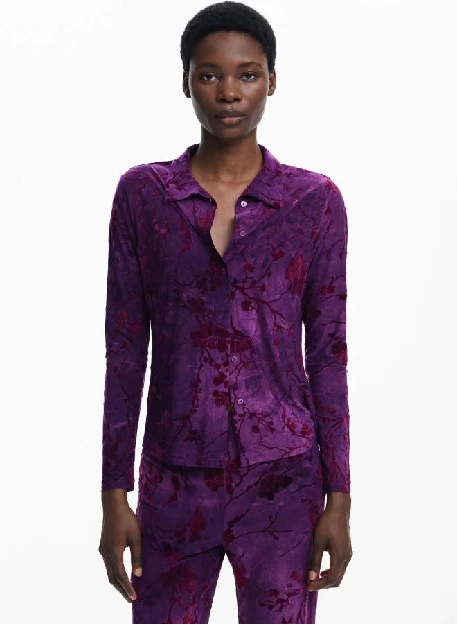 ديسيجوال قميص شرقي بأزرار