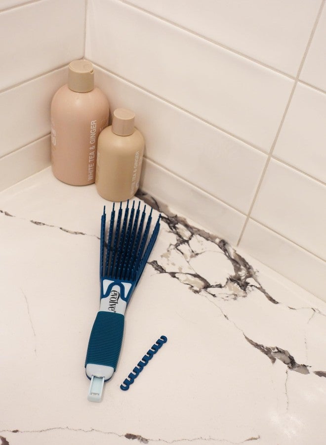 إيفولف بخاخ فك تشابك الشعر إيفولف ذو التدفق الواسع، لون أزرق مخضر - Image 4