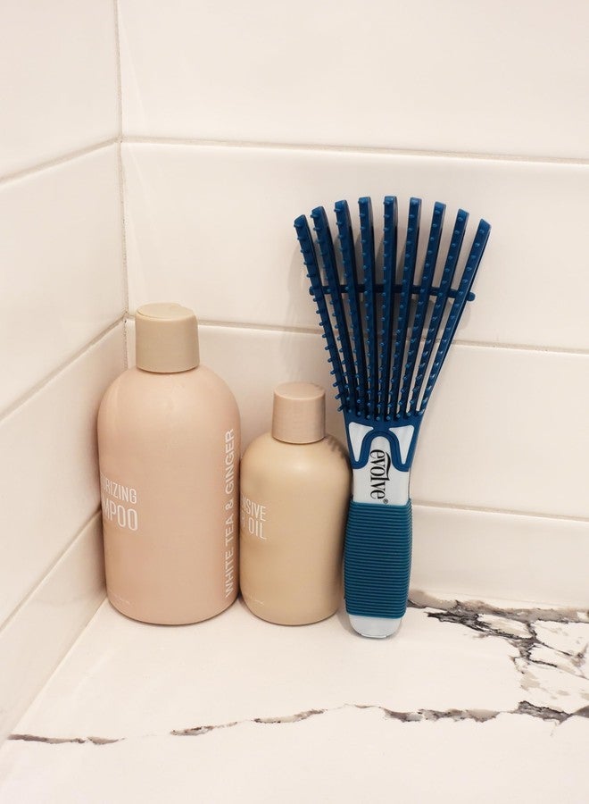 إيفولف بخاخ فك تشابك الشعر إيفولف ذو التدفق الواسع، لون أزرق مخضر - Image 5