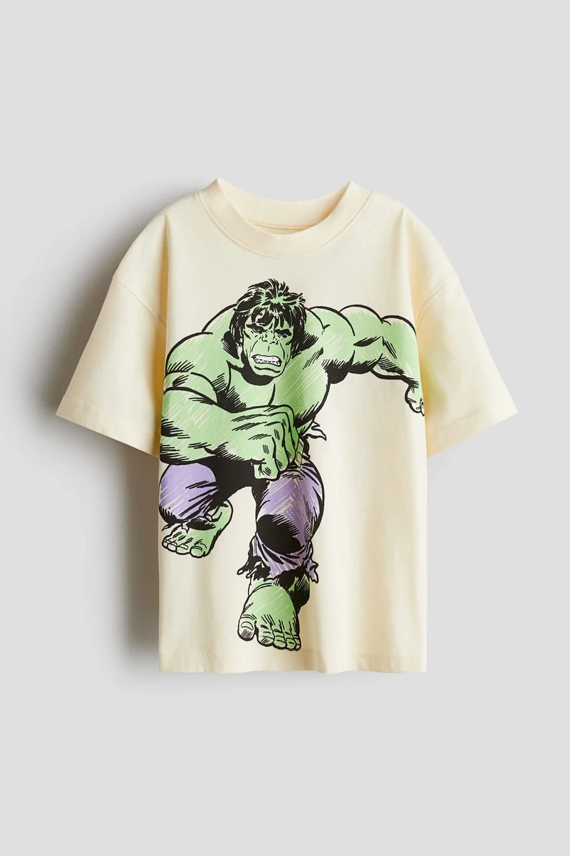 H&M Printed oversized T-shirt