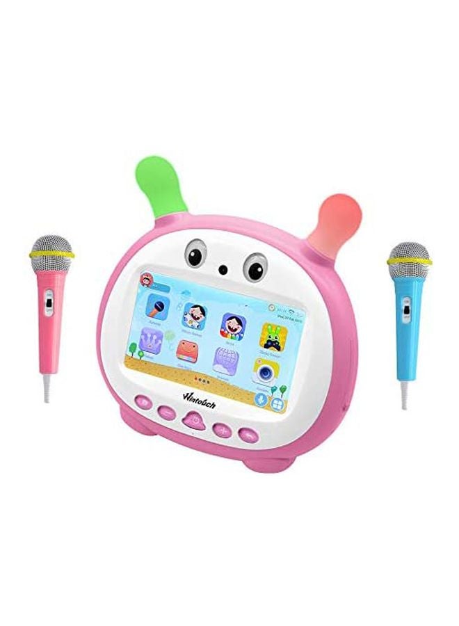 K79 Kids Tablet 7-Inch, 1GB RAM, 16GB, Wi-Fi, Pink With 2 Microphones