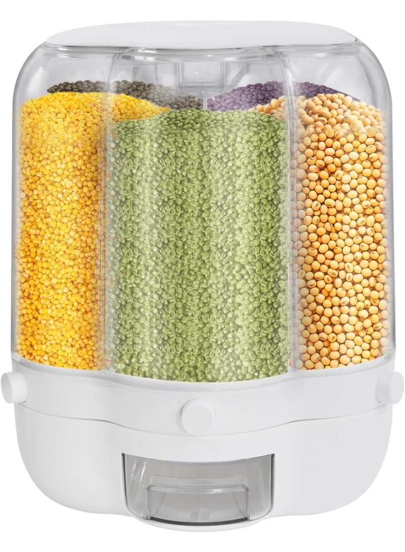 دينكس دلو تخزين حبوب دوار متعدد الوظائف سعة 9 كجم DX2084 - Image 1