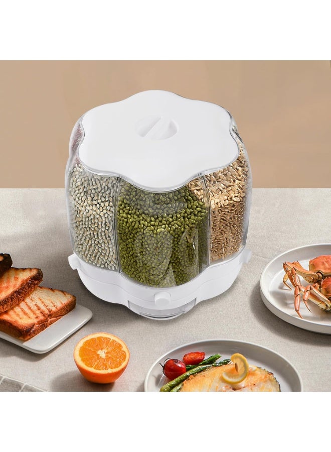 دينكس دلو تخزين حبوب دوار متعدد الوظائف سعة 9 كجم DX2084 - Image 5