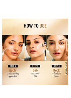 LAKME Lakme 9To5 Primer Matte Perfect Cover Foundation N260 Neutral Honey  25 ml  - Image 4