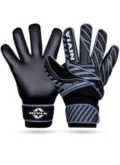 Nivia Ditmar Spider Goalkeeper Gloves | Unisex | For Football, Soccer, Goalkeeping Glove, Goalkeeper Gloves with Grip, Football Hand Gloves | Size : M  - Image 1