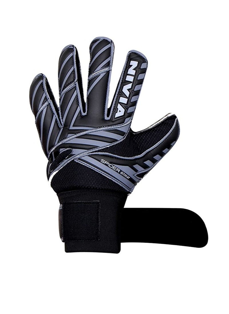 Nivia Ditmar Spider Goalkeeper Gloves | Unisex | For Football, Soccer, Goalkeeping Glove, Goalkeeper Gloves with Grip, Football Hand Gloves | Size : M  - Image 5