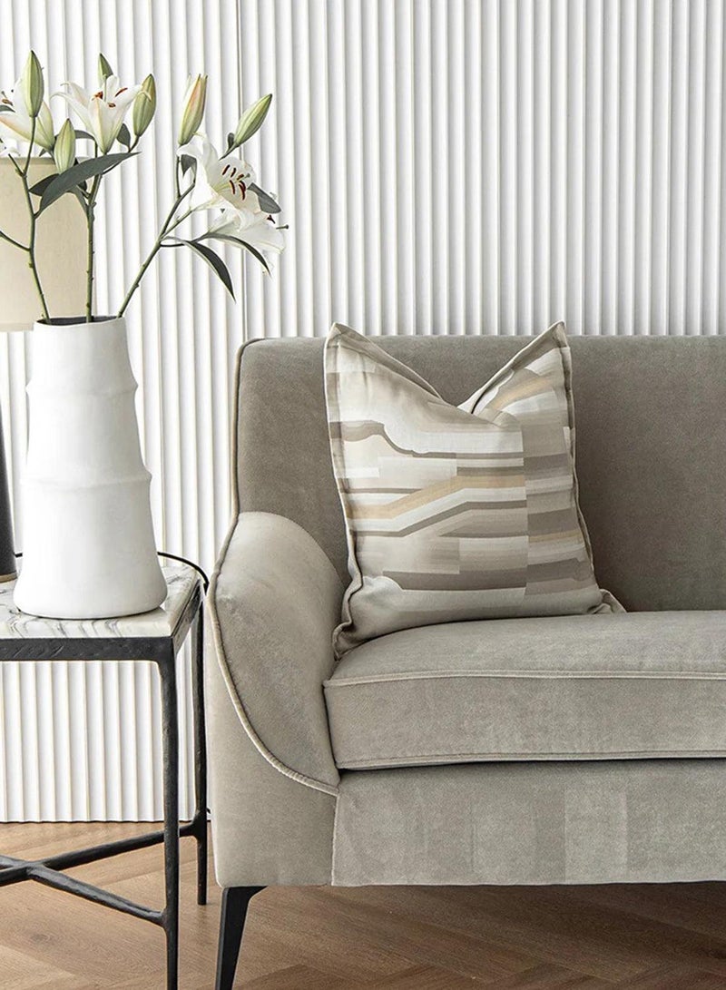 KNOT HOME Cushion Claudine Hodler (with filler) Pillow Knot Home Cover Set for Modern Sofa Contemporary Living Room Bedroom and Office Soft Washable  - Image 3