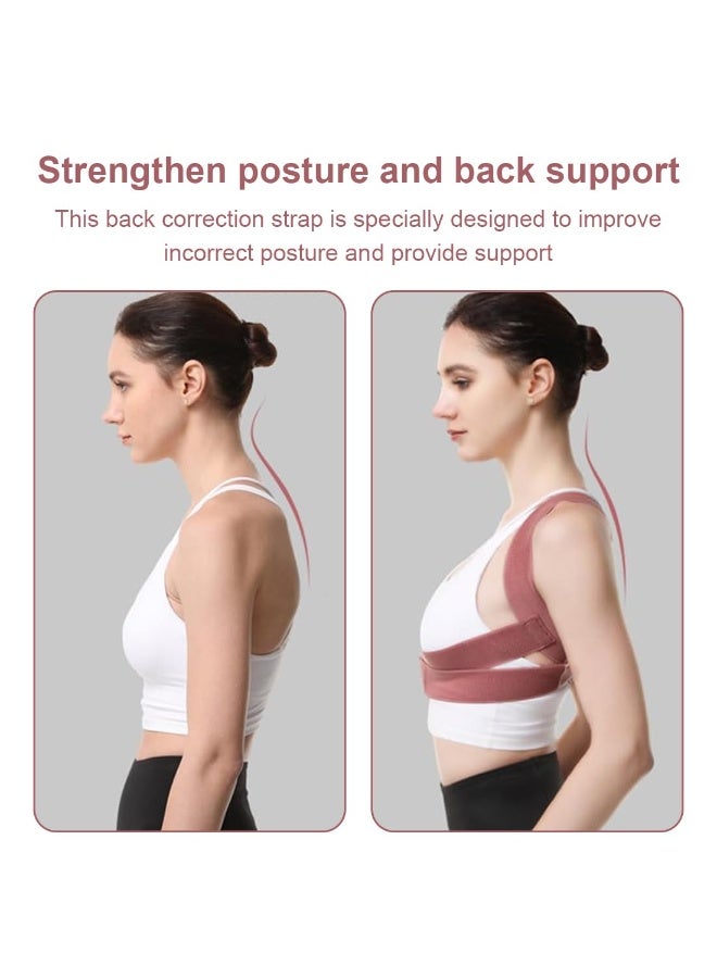 Adjustable Back Straightener & Posture Corrector for Men and Women – Full Spine and Shoulder Support Belt for Neck and Back Pain Relief - Image 5