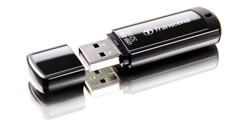 Transcend JetFlash 350 USB 2.0 Flash Drive(32GB) - Image 1