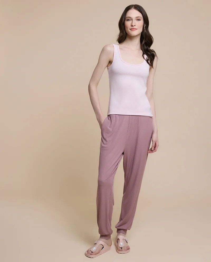 أر أند بي Solid Modal Tank Top