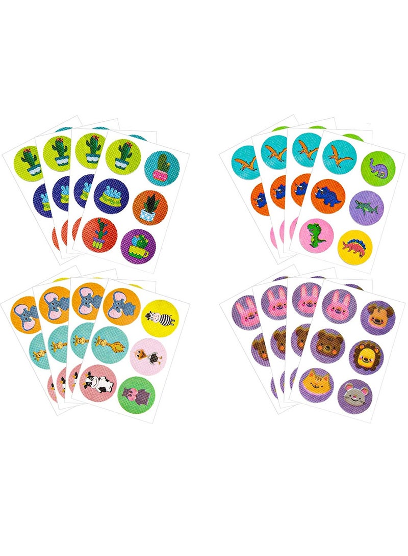 KASTWAVE Mosquito Repellent Sticker Natural Insect Repellent Patches with 24 Patterns to Repel Mosquito, Midge & Insect, Offer 1152 Hours Protection for Outdoors Hiking Camping 144Pcs - Image 2
