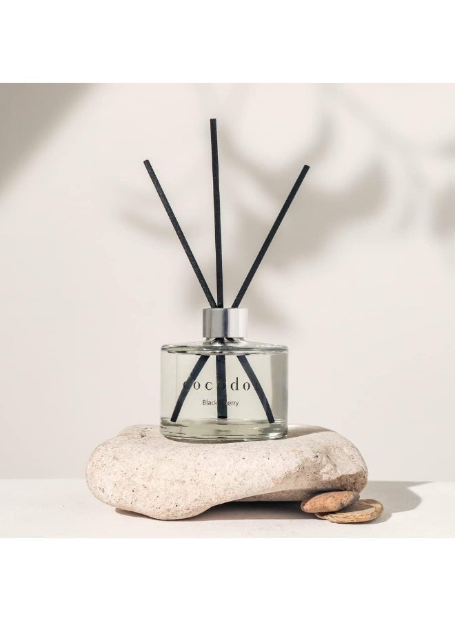 كوكودور معطر أعواد سيغنتشر / قطن نقي / معطر أعواد، مجموعة معطر أعواد، موزّع زيت مع أعواد، أعواد معطر، ديكور للمنزل والمكتب، عطور وهدايا / سيغنتشر / 6.7 أونصة / عبوة واحدة - Image 2