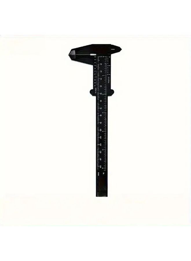 Plastic Vernier Caliper 4 In 1 Multi Purpose Measuring Tool Laser Scale No Battery - Image 1