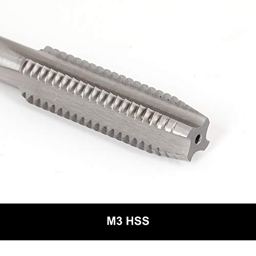 COMOWARE Drill and Tap Sets, HSS Jobber Length Drill Bits with Metal Indexed Case | 18-Piece, 6-32 to 1/2"-13 Tap Sizes - Image 4