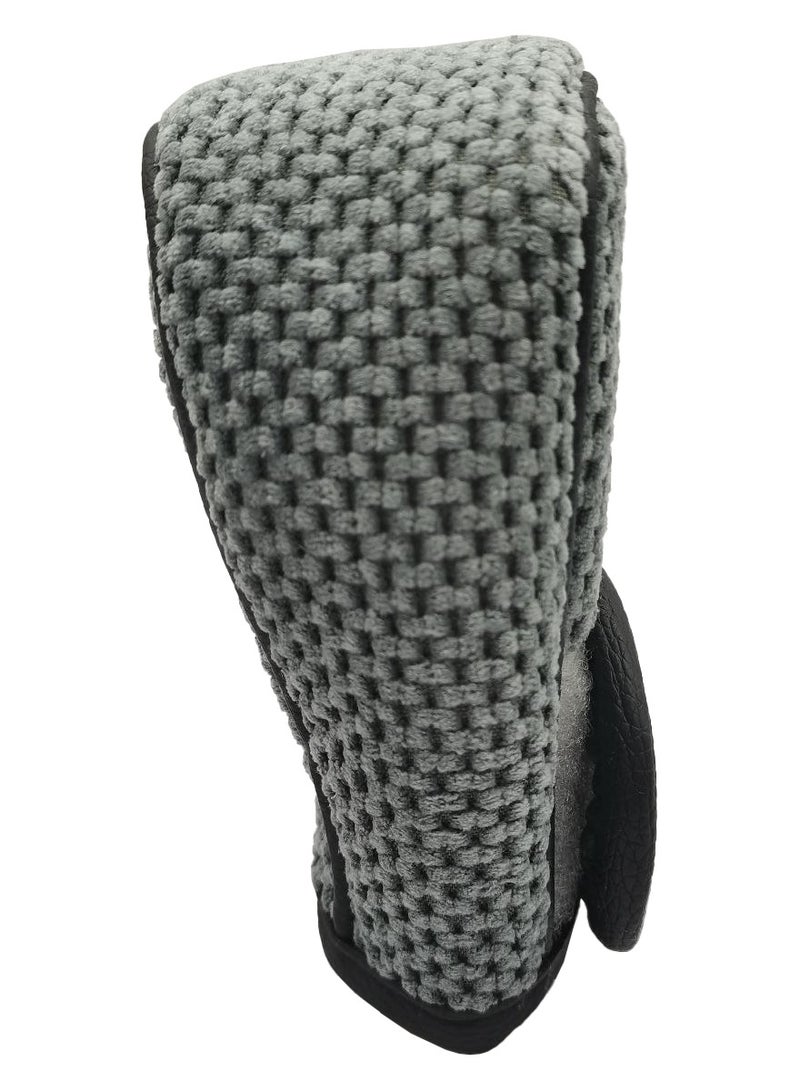 سبايدر غطاء مريح لناقل الحركة المريح من سبايدر غطاء ناقل الحركة الأوتوماتيكي الفاخر مقبض تروس رمادي، أسود كبير GDT110 - Image 2