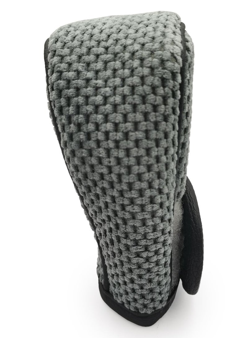 سبايدر غطاء مريح لناقل الحركة المريح من سبايدر غطاء ناقل الحركة الأوتوماتيكي الفاخر مقبض تروس رمادي، أسود كبير GDT110 - Image 5