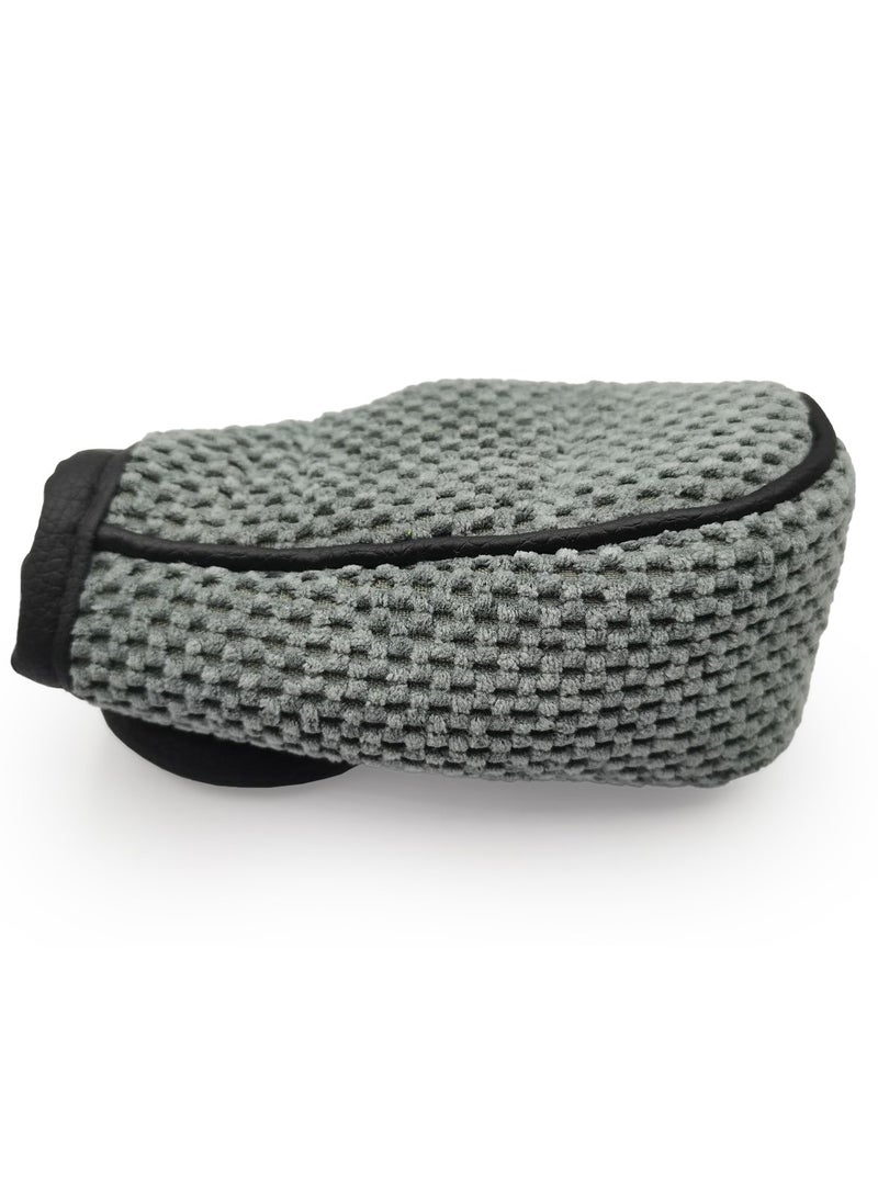 سبايدر غطاء مريح لناقل الحركة المريح من سبايدر غطاء ناقل الحركة الأوتوماتيكي الفاخر مقبض تروس رمادي، أسود كبير GDT110 - Image 3