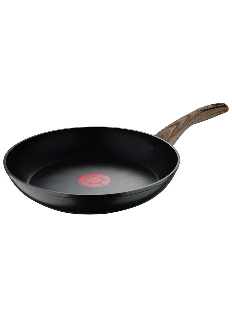 BERGNER ULTIMATE TX FORGED ALUMINUM FRYPAN 28CM WITH HEATDOT TECHNOLOGY, INDUCTION BOTTOM, GREY COLOR, BG36168GY - Image 1