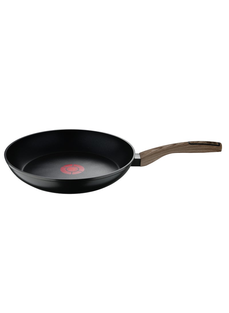 BERGNER ULTIMATE TX FORGED ALUMINUM FRYPAN 28CM WITH HEATDOT TECHNOLOGY, INDUCTION BOTTOM, GREY COLOR, BG36168GY - Image 3