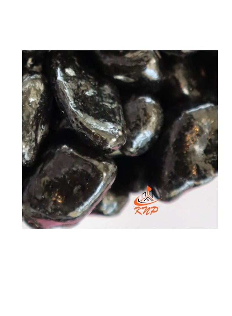 KNP Black Decorative Painted Pebbles Aquarium 10-15mm 20 kg - Image 2