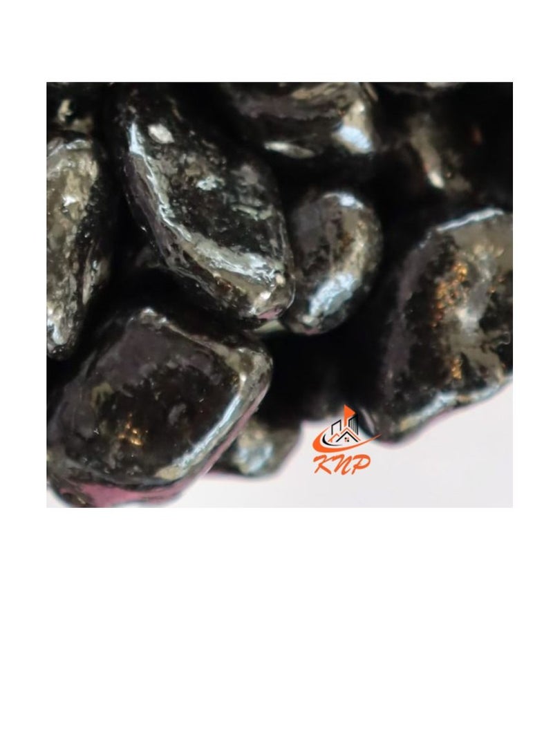 KNP Black Decorative Painted Pebbles Aquarium 10-15mm 20 kg - Image 1