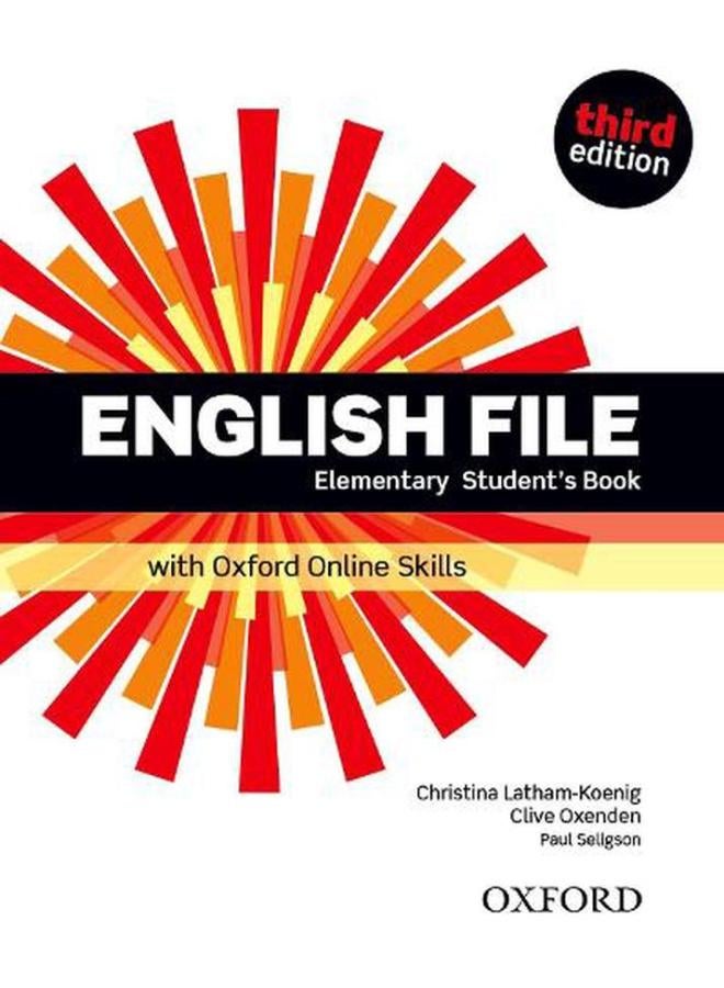 English File Elementary Student`s Book with Oxford Online Skills Ed 3