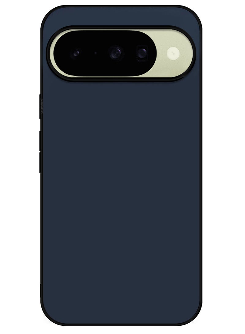 Full Protective Silicone Back Case for Pixel 10 - Anti-Fingerpring Anti-Shcok - Blue - Image 3